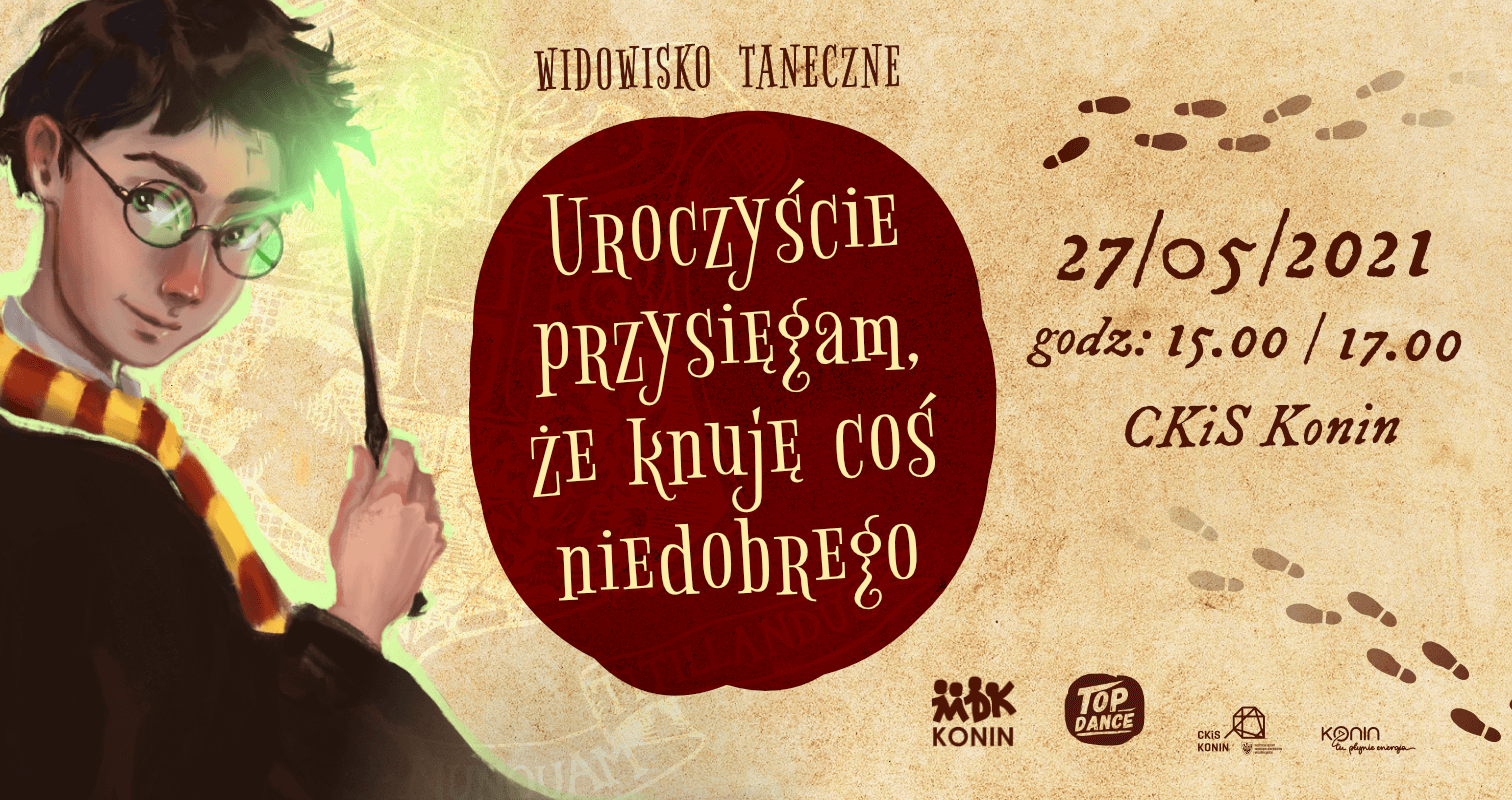 Hary Potter Plakat -widowisko