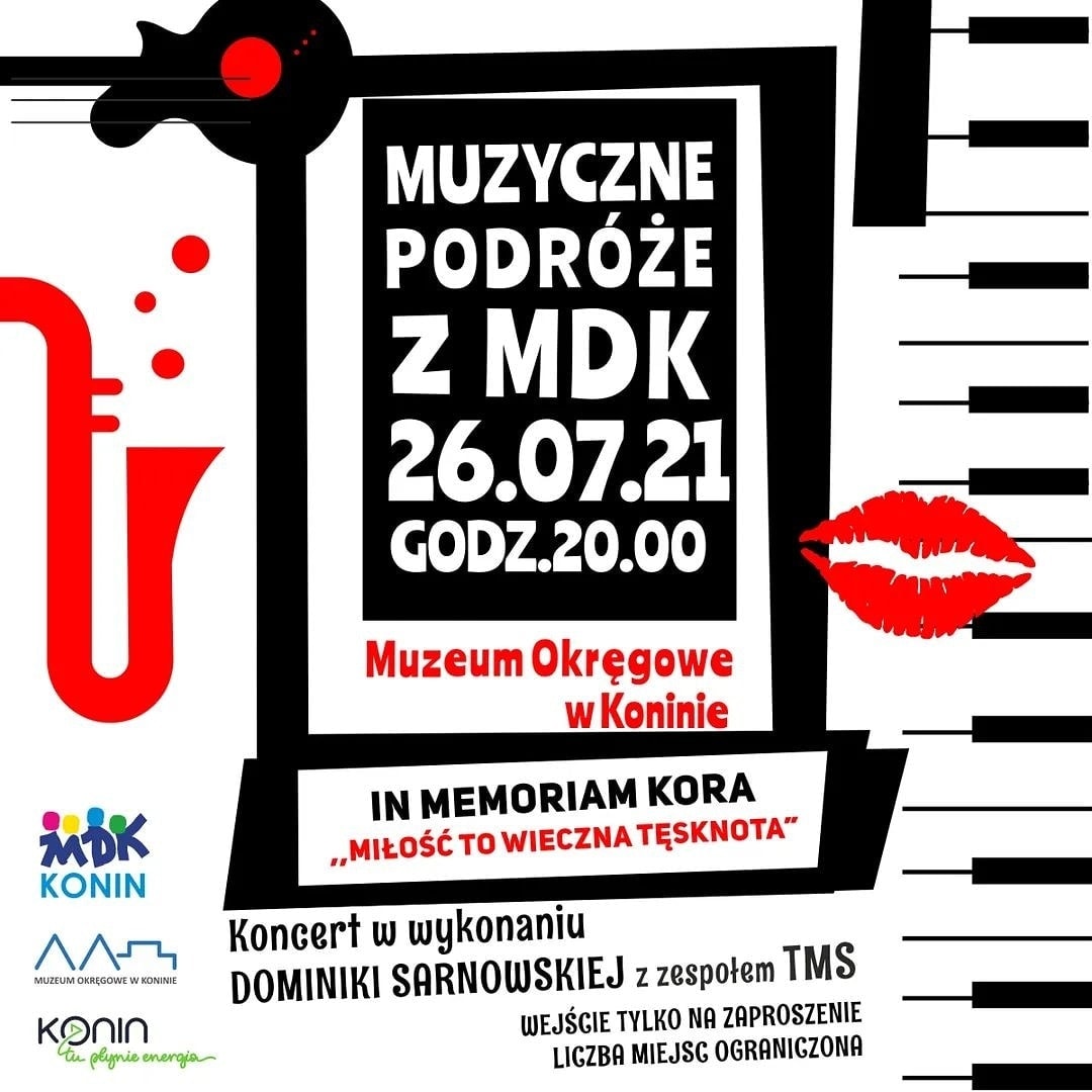 Plakat koncertu rockowego
