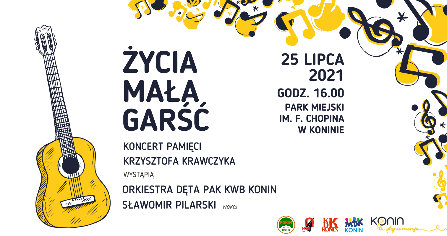 Plakat koncertu MDK