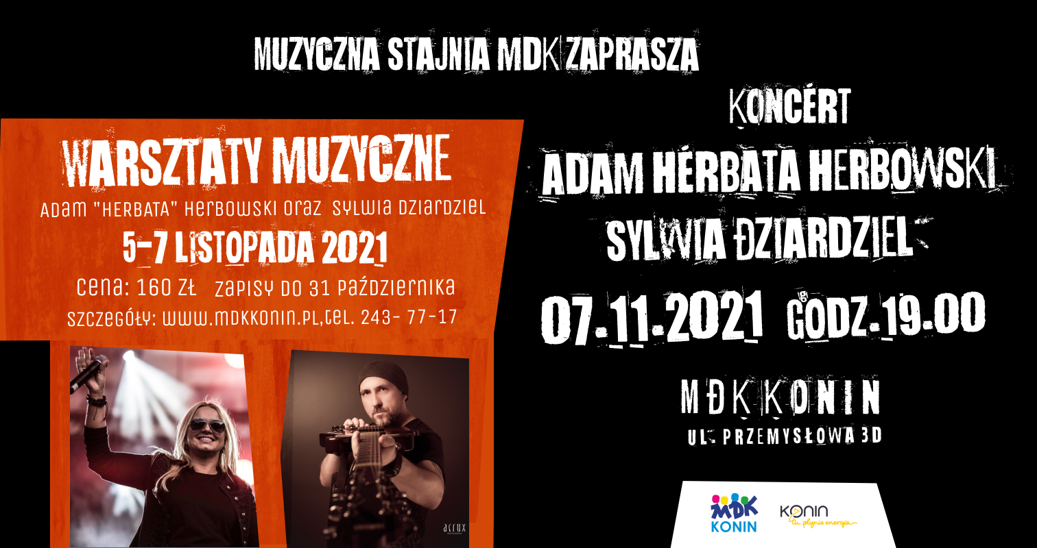 Plakat Muzyczna Stacja MDK