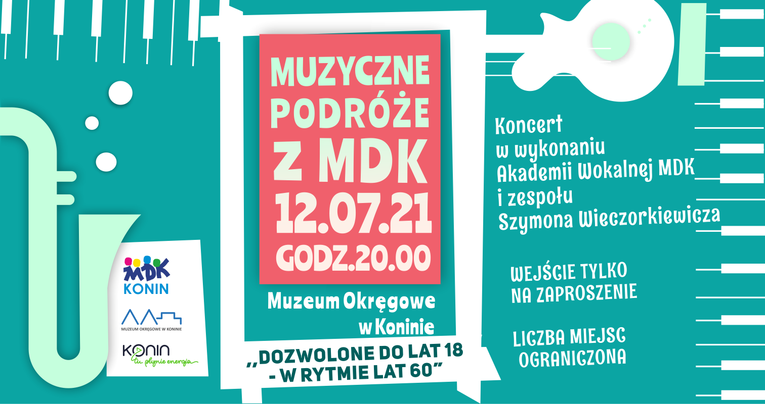Plakat MDK -Koncert lata 60