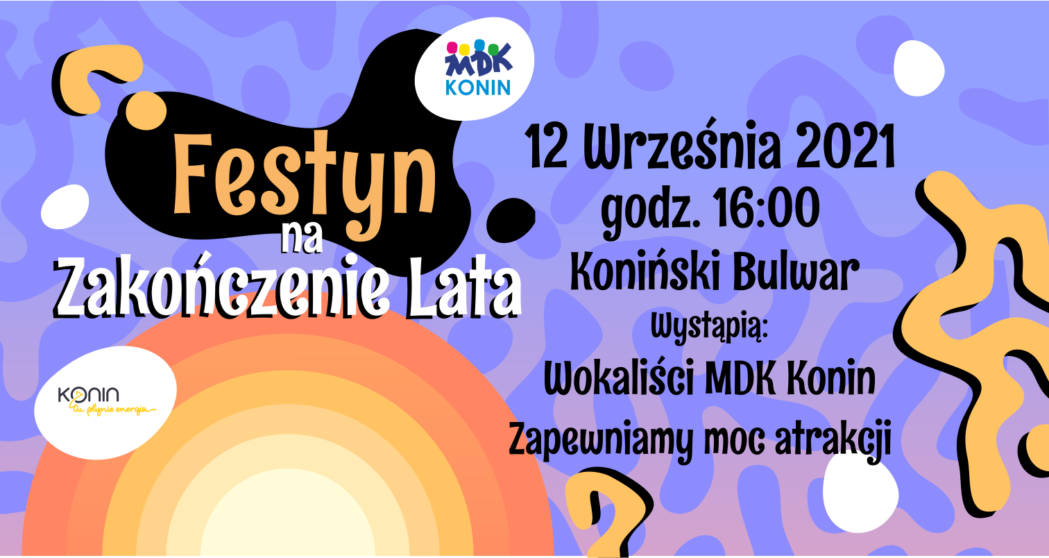 Plakat z zakończenia lata