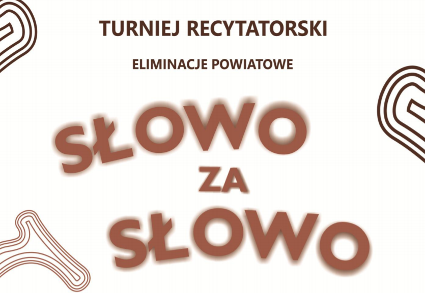 Turniej recytatorski Słowo za słowo